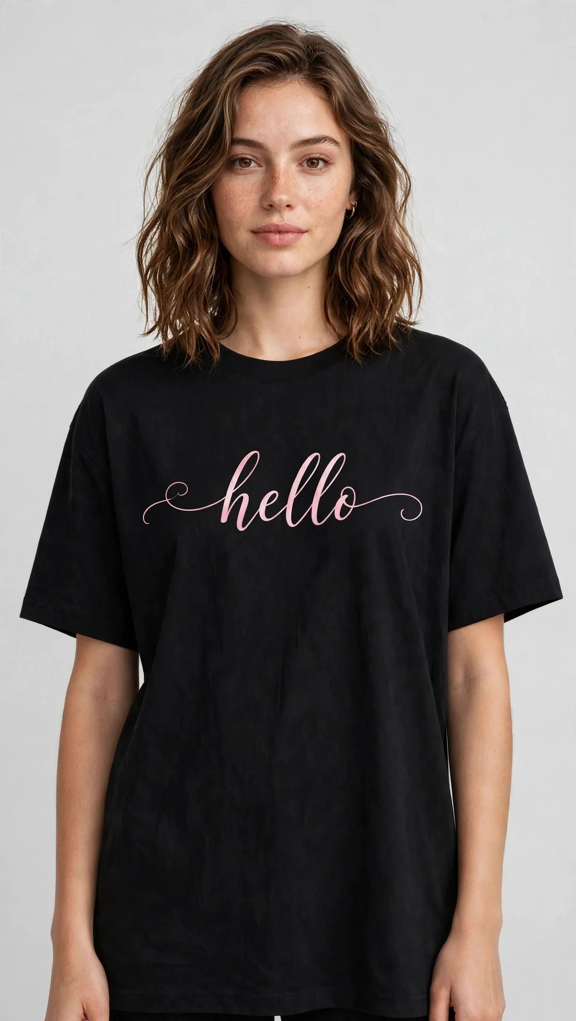 Pineberry Hello Oversized Tee