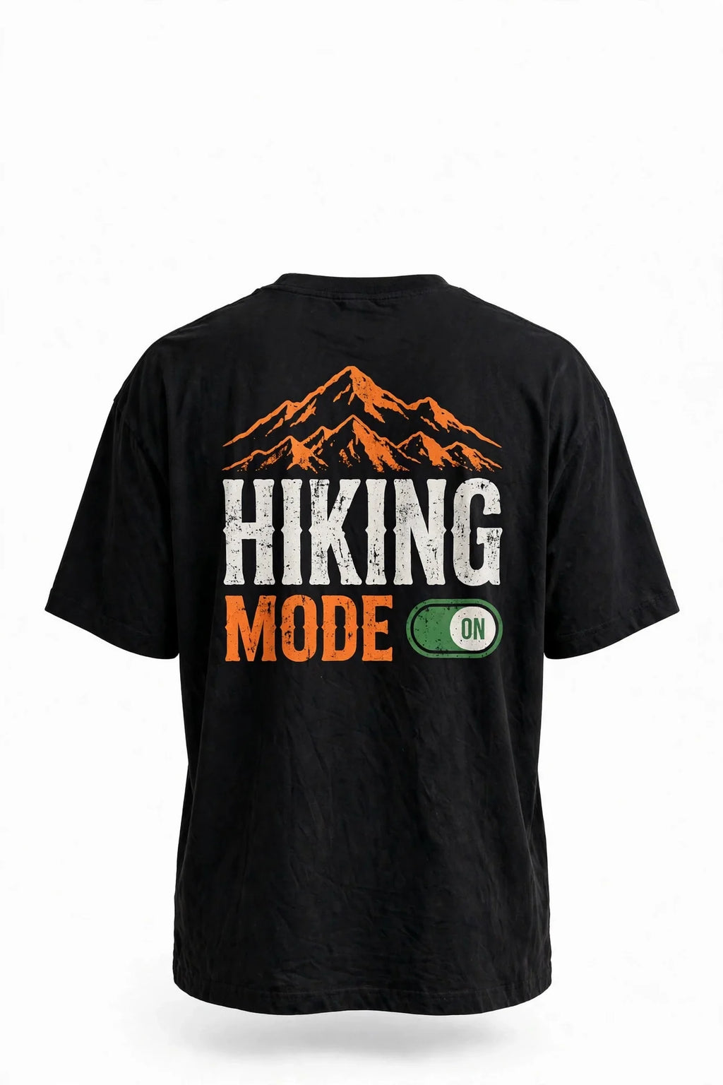 Pineberry Hiking Mode On Oversized Tee