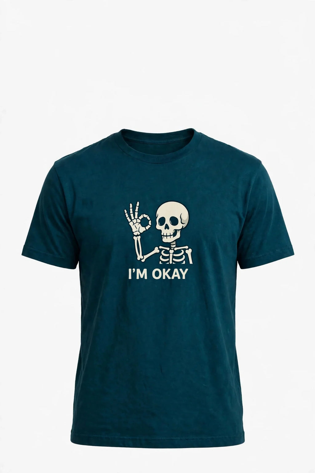 Pineberry I'm Okay Half Sleeve Tee