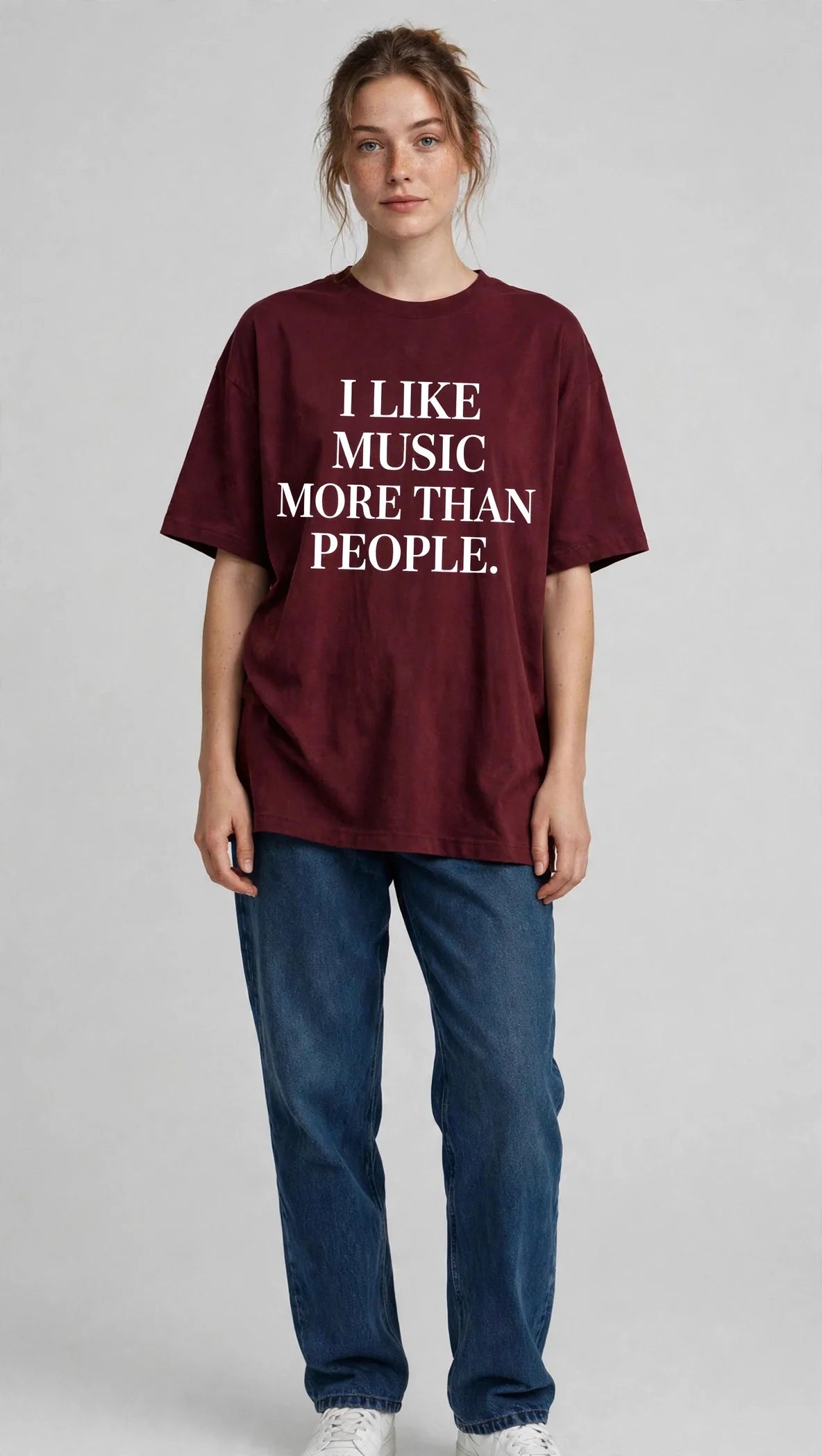 Pineberry Love music Oversized Tee