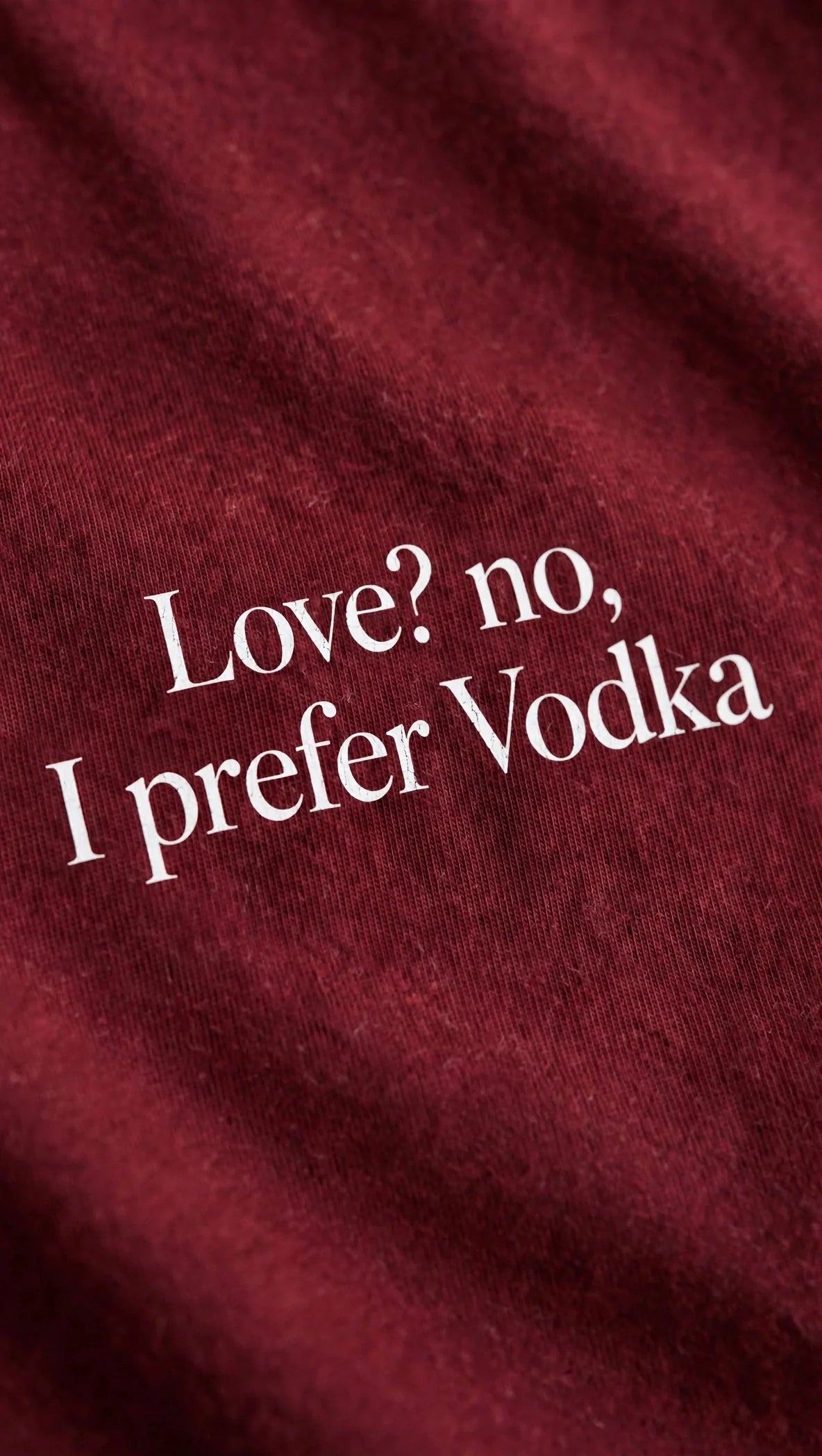 Pineberry Love or vodka Oversized Tee