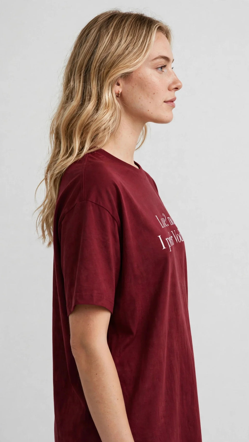 Pineberry Love or vodka Oversized Tee
