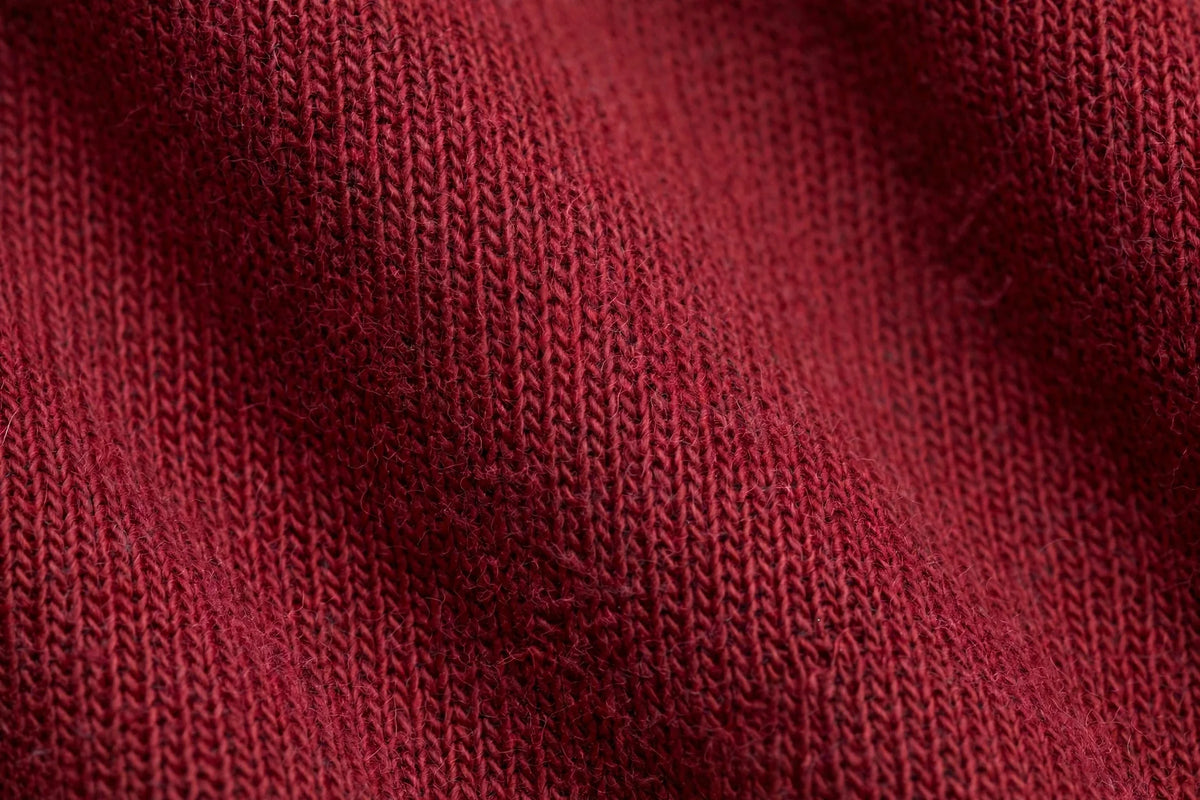 Men Wine Red Solid T-Shirt