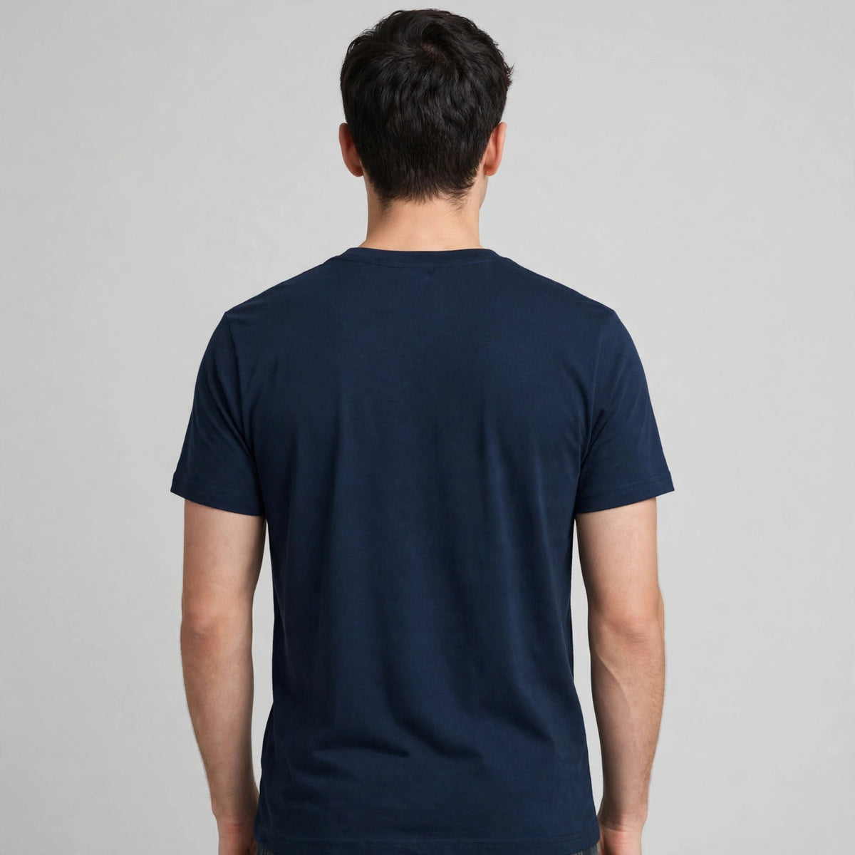 Desert Dreamscape Vintage Tee – Half Sleeve 180 GSM – worn by actor, back view