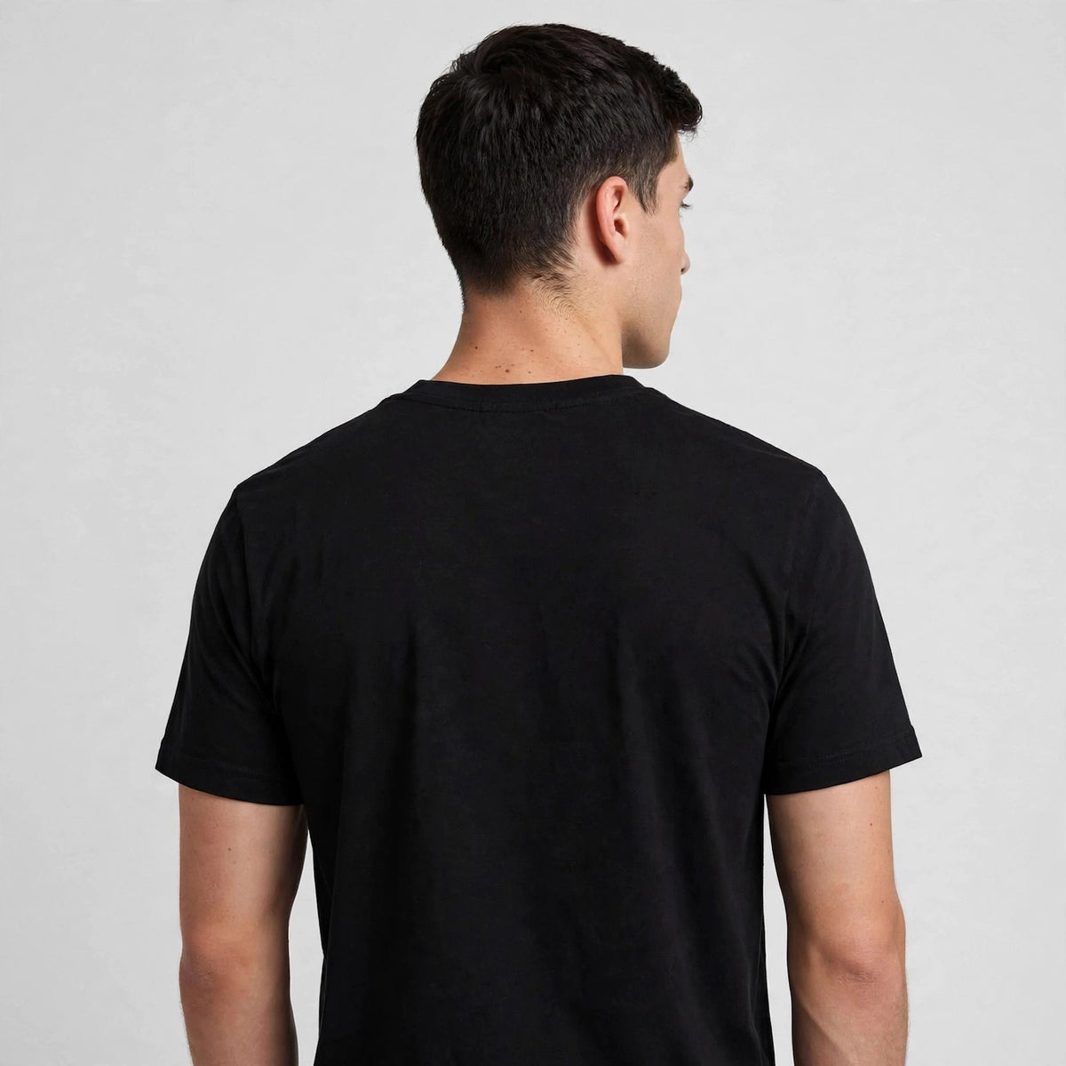 Sniper / Wifey Couple T-Shirt Set – 180 GSM – worn by actor, back view