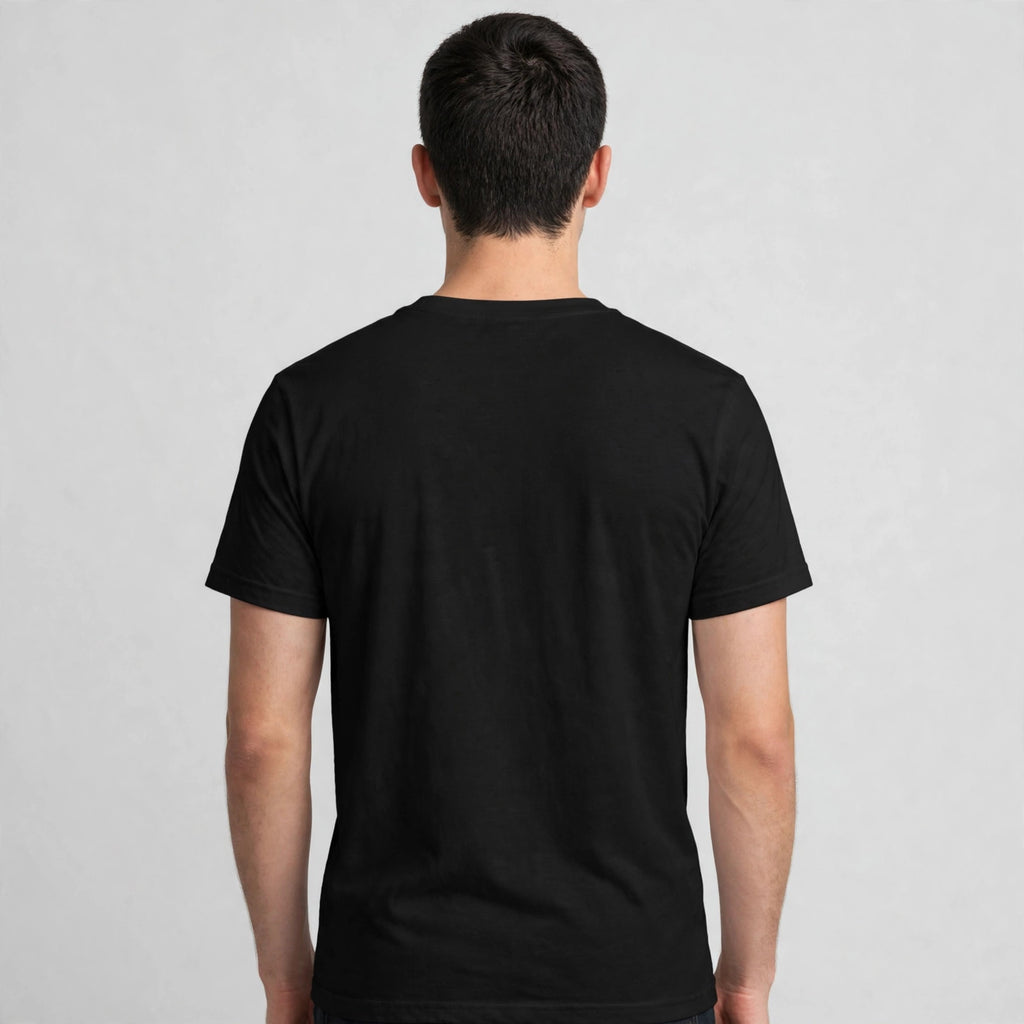 Batman Glow Tee – Half Sleeve 180 GSM – worn by actor, back view