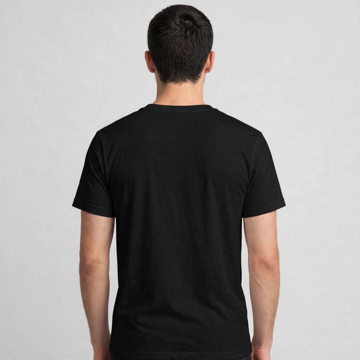 Batman Glow Tee – Half Sleeve 180 GSM – worn by actor, back view