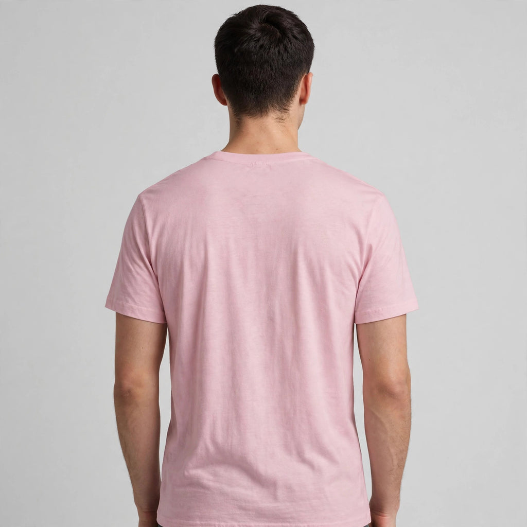 Bad Art Quote Tee – Half Sleeve 180 GSM – worn by actor, back view