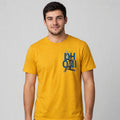MS Dhoni Cricket Tee – Half Sleeve 180 GSM – worn by actor, front view