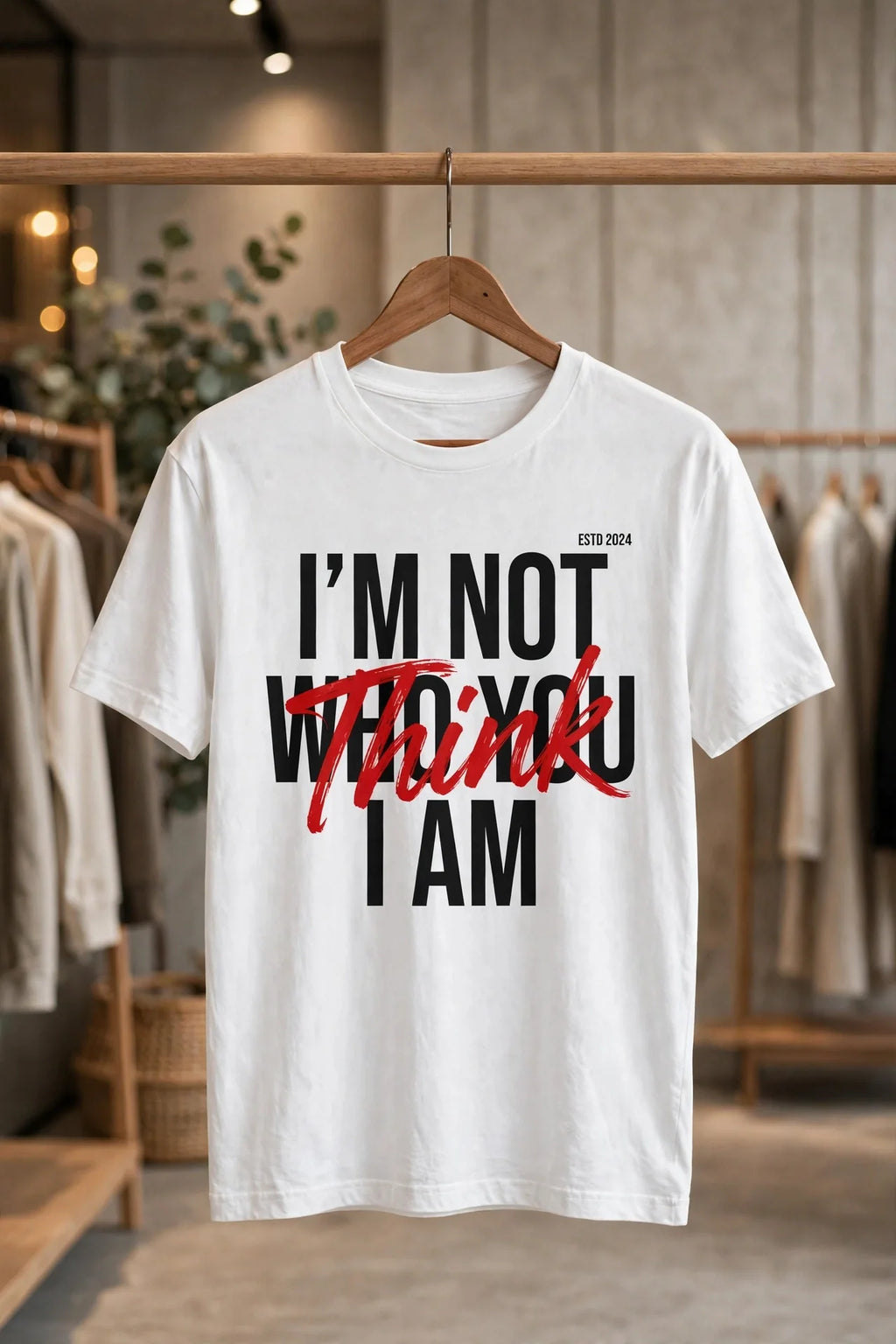Pineberry Who I Am Half Sleeve Tee