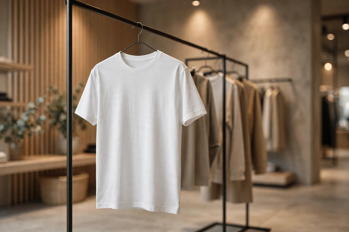 Men Arctic White Solid T-Shirt