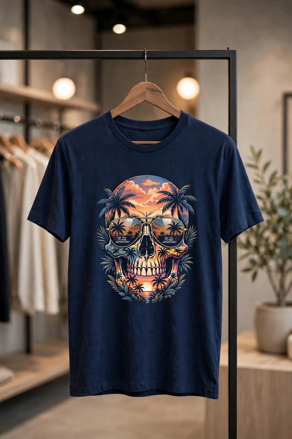Pineberry Say Yes to New Adventure Half Sleeve Tee