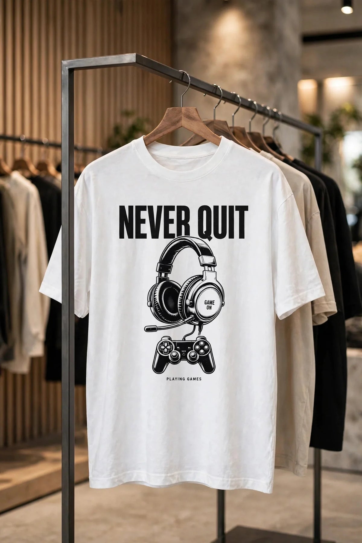 Pineberry Never Quit Oversized Tee