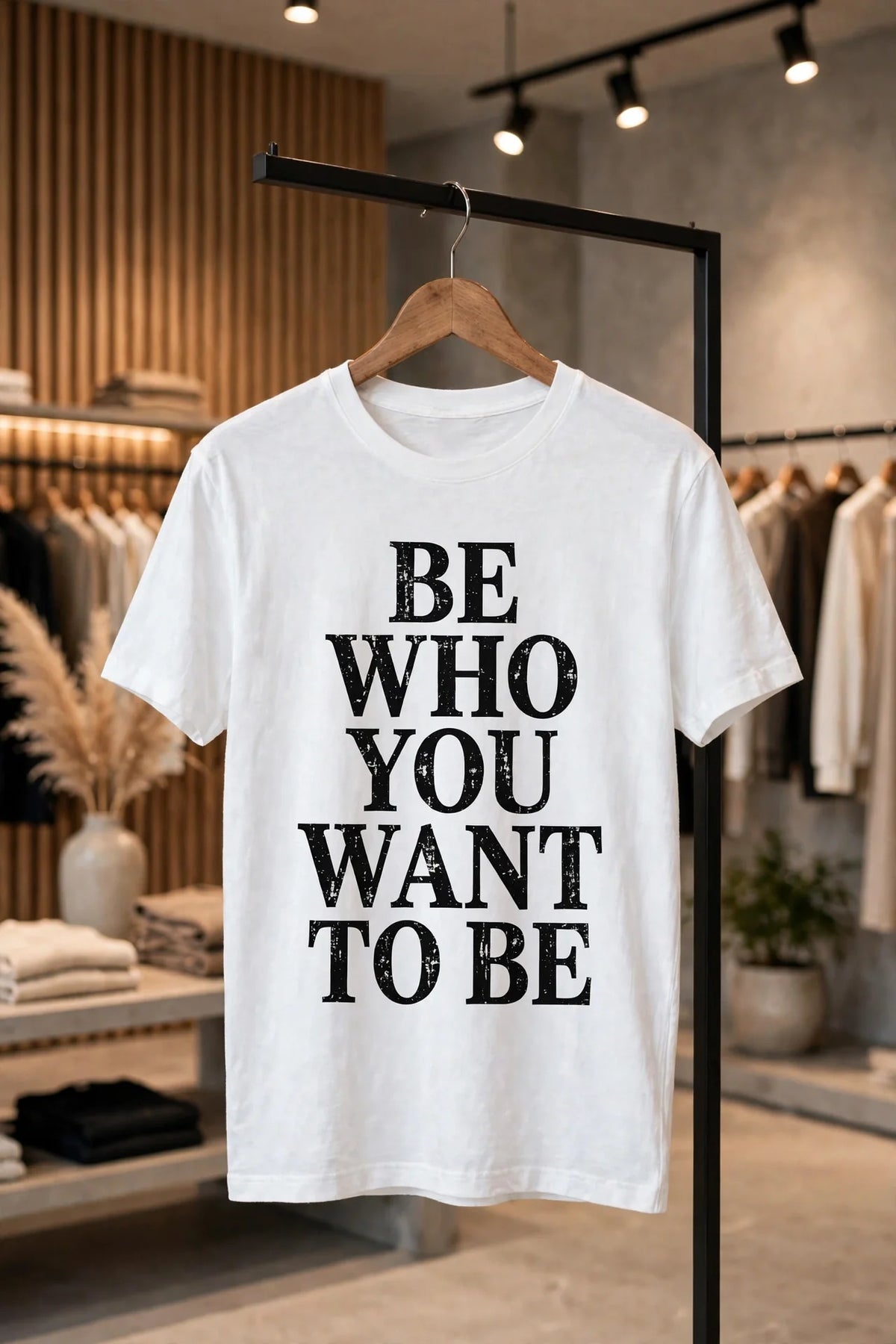 Pineberry Be Who You Want To Be Half Sleeve Tee
