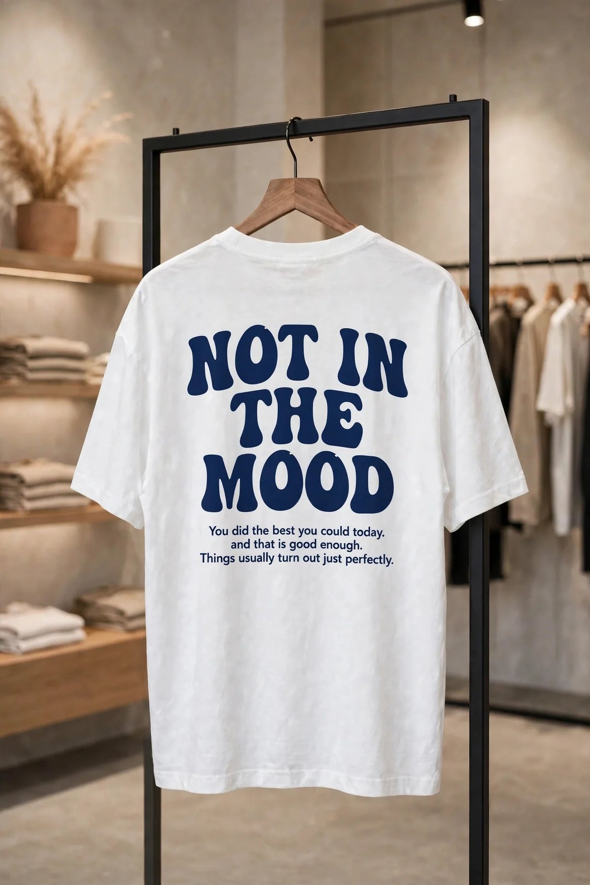 Pineberry Not In The Mood Oversized Tee