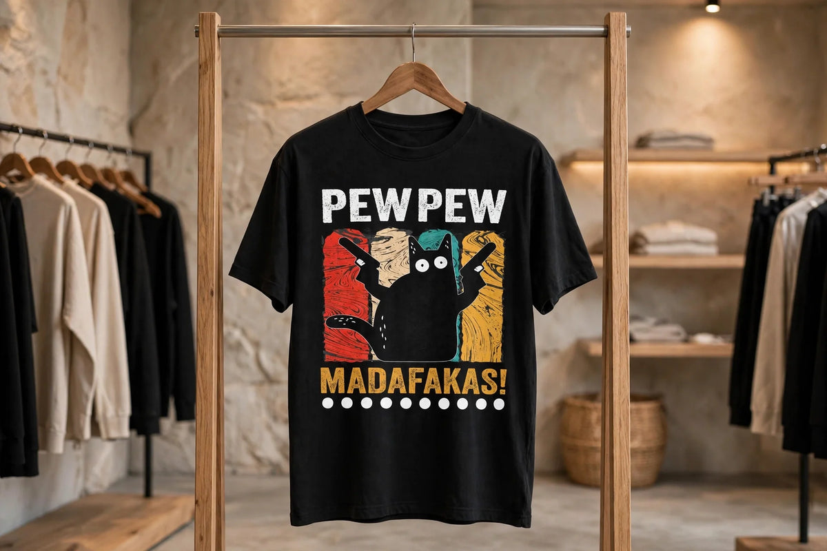 Pineberry Pew pew Oversized Tee
