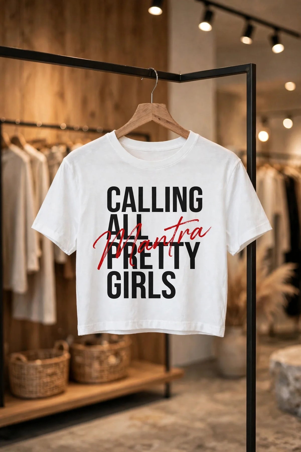 Pineberry Calling All Pretty Girls Crop Top
