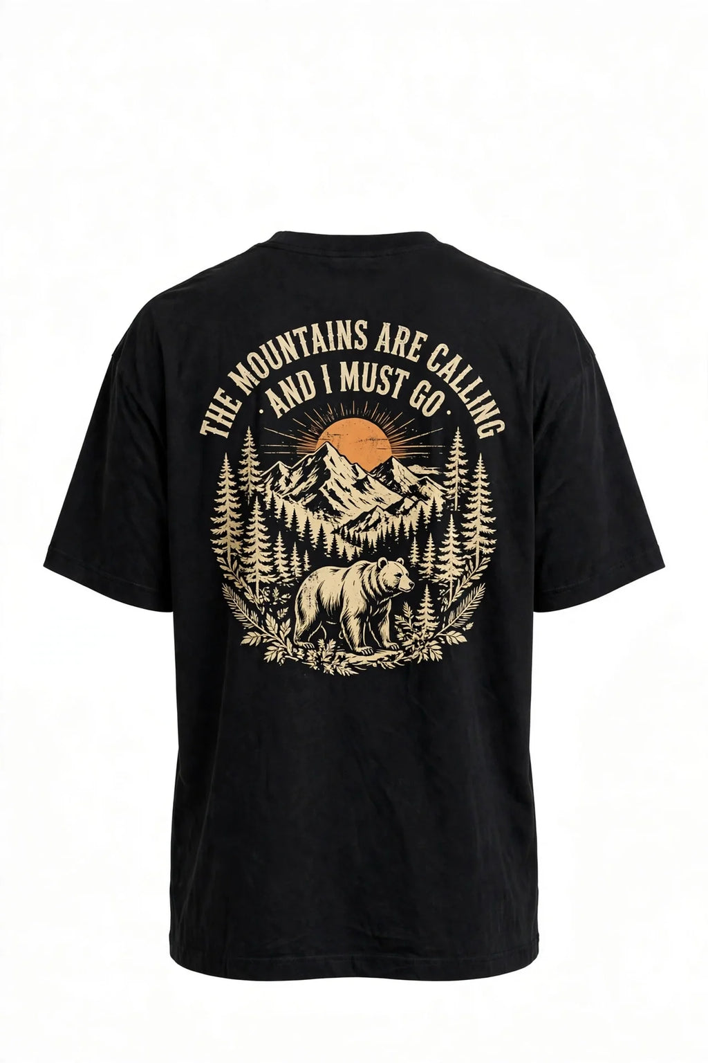 Pineberry Mountains Are Calling Oversized Tee