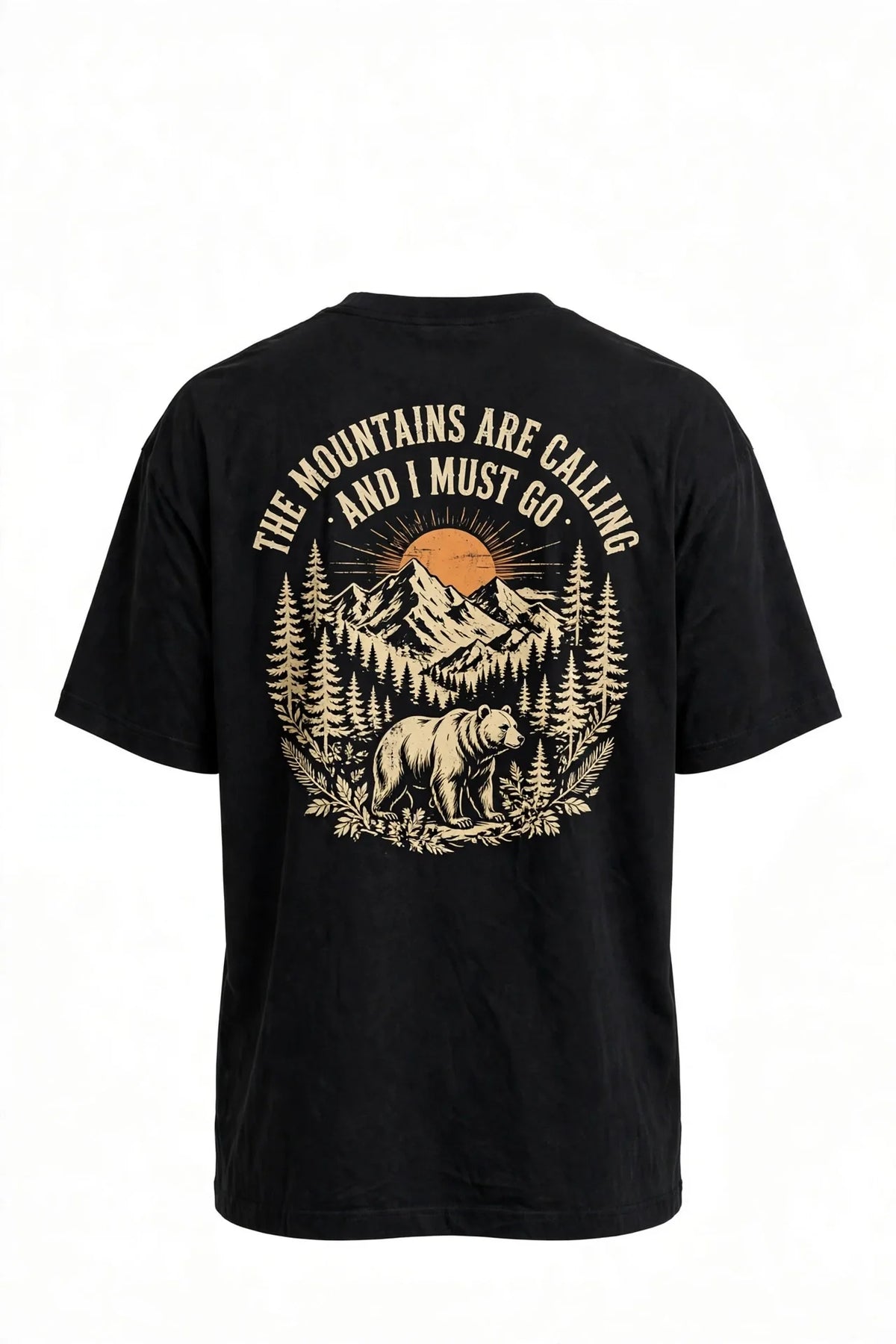 Pineberry Mountains Are Calling Oversized Tee