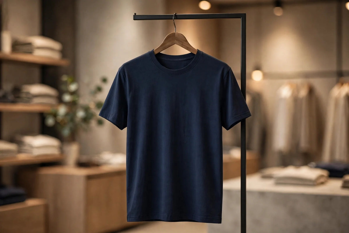 Women Navy Solid T-Shirt