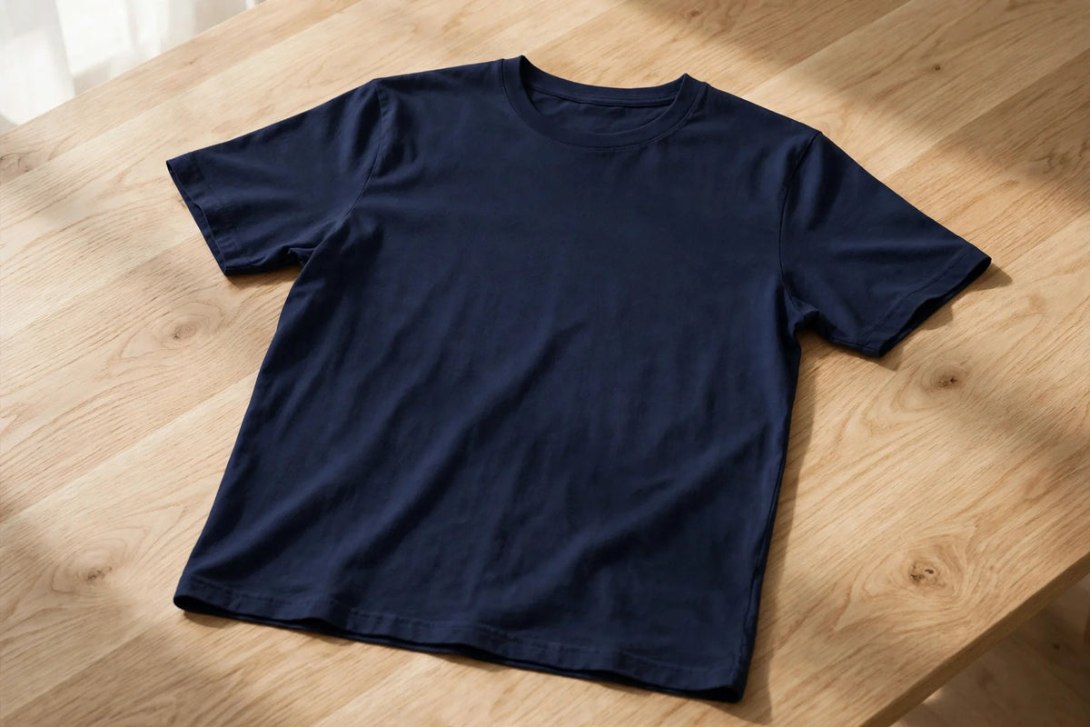 Women Navy Solid T-Shirt