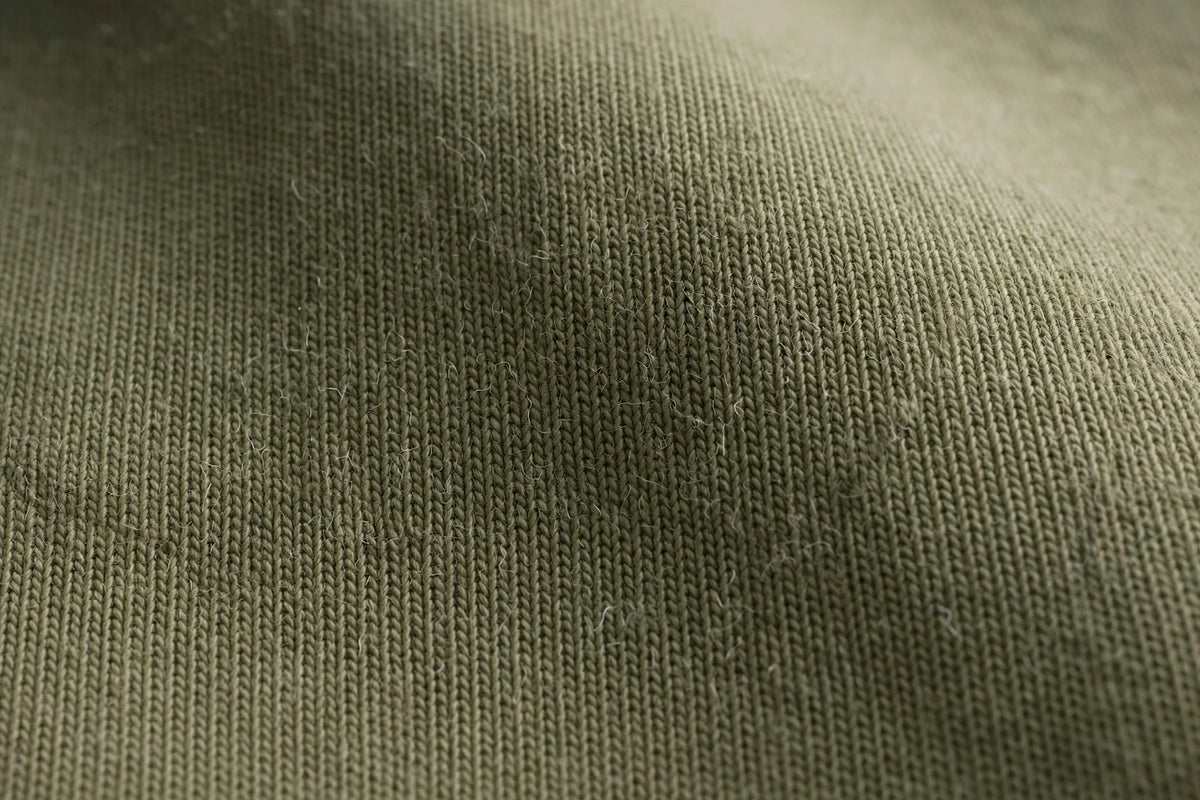 Men Olive Green Solid T-Shirt