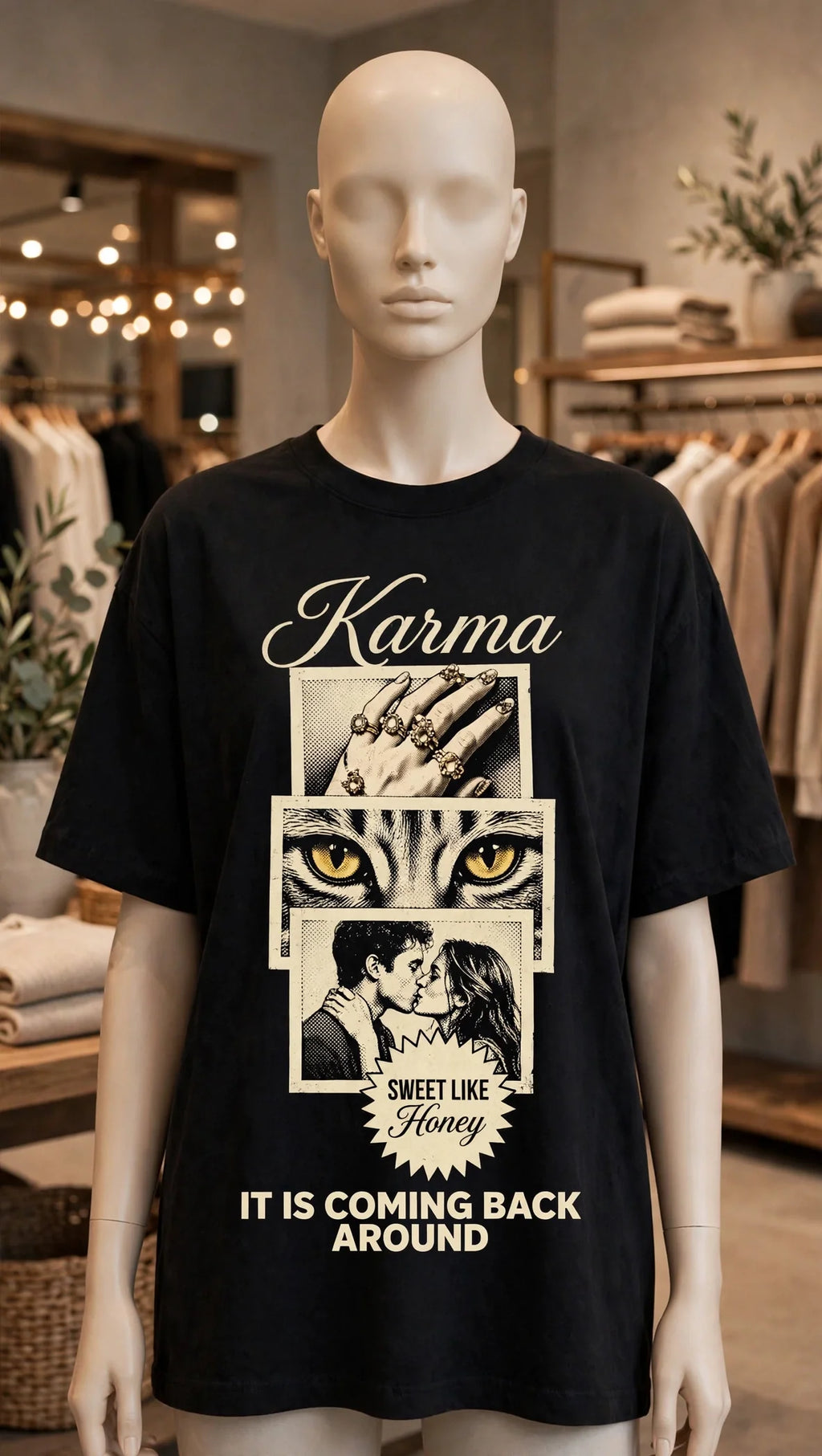 Pineberry Karma Oversized Tee