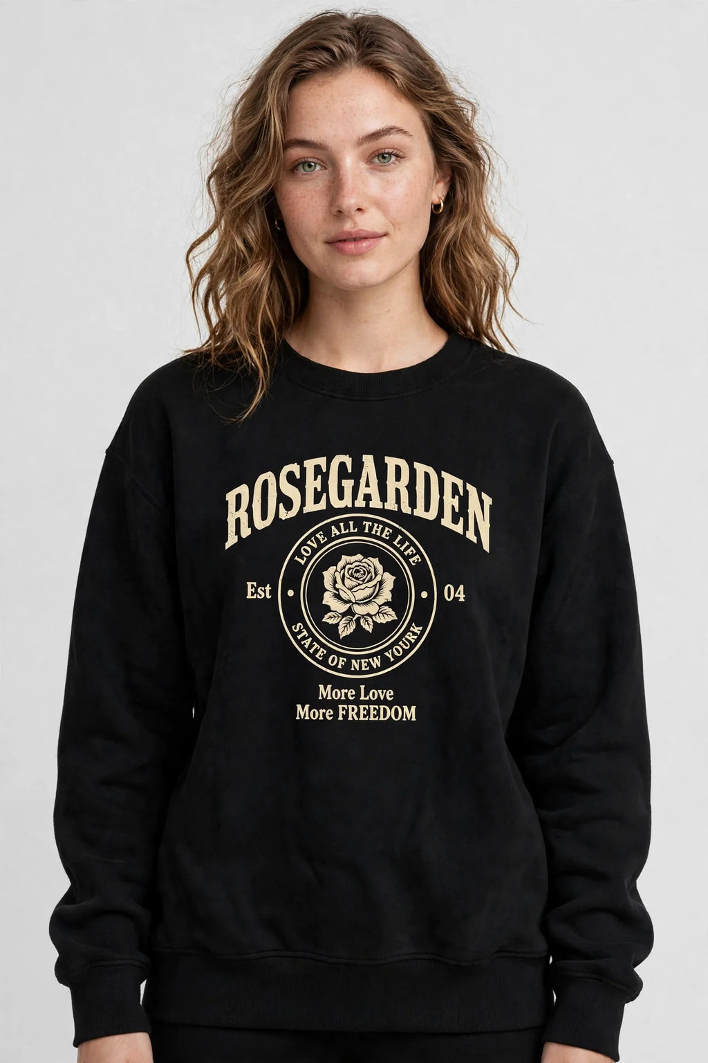 Pineberry Rose Garden Sweatshirt