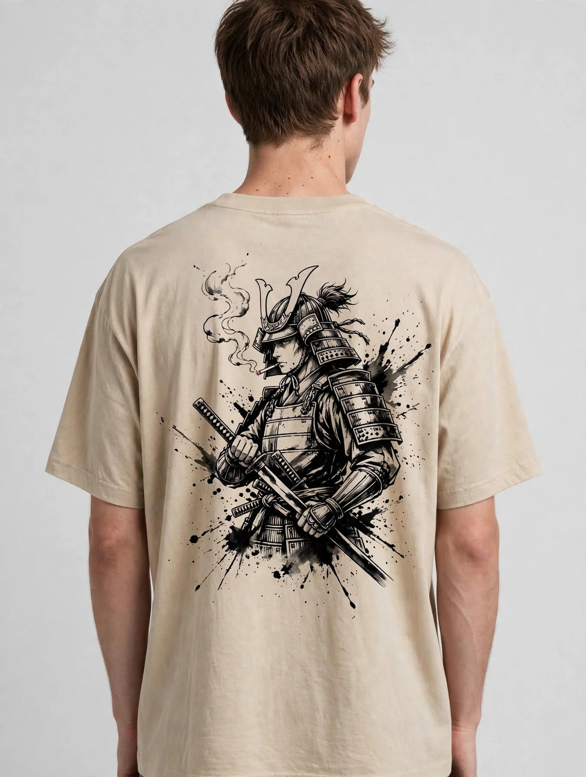 Pineberry Samurai & Bull Oversized Tee