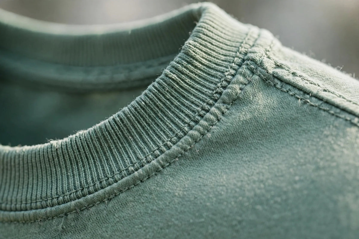Men Sea Green Solid T-Shirt