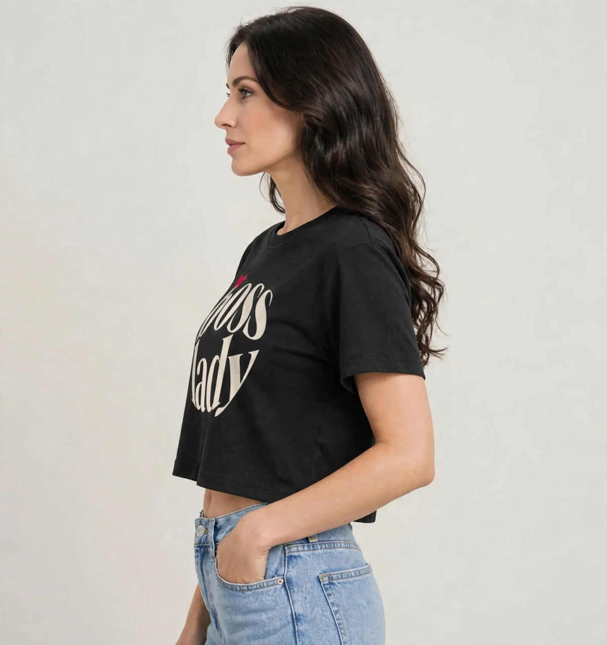 Pineberry Boss Lady Crop Top