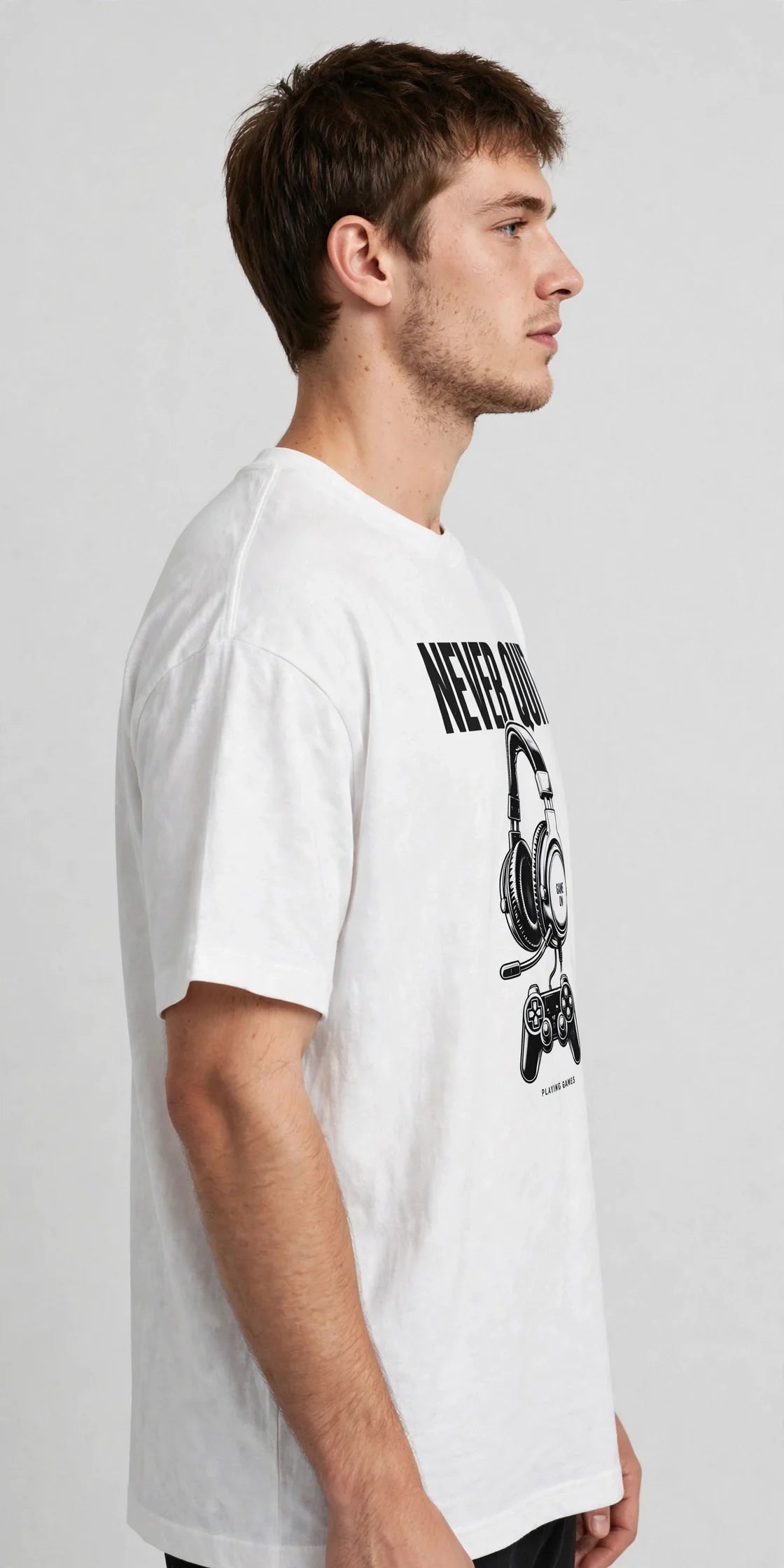 Pineberry Never Quit Oversized Tee