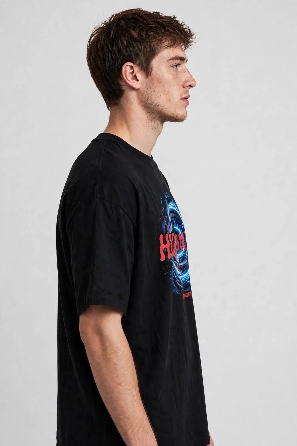 Pineberry High On You Oversized Tee
