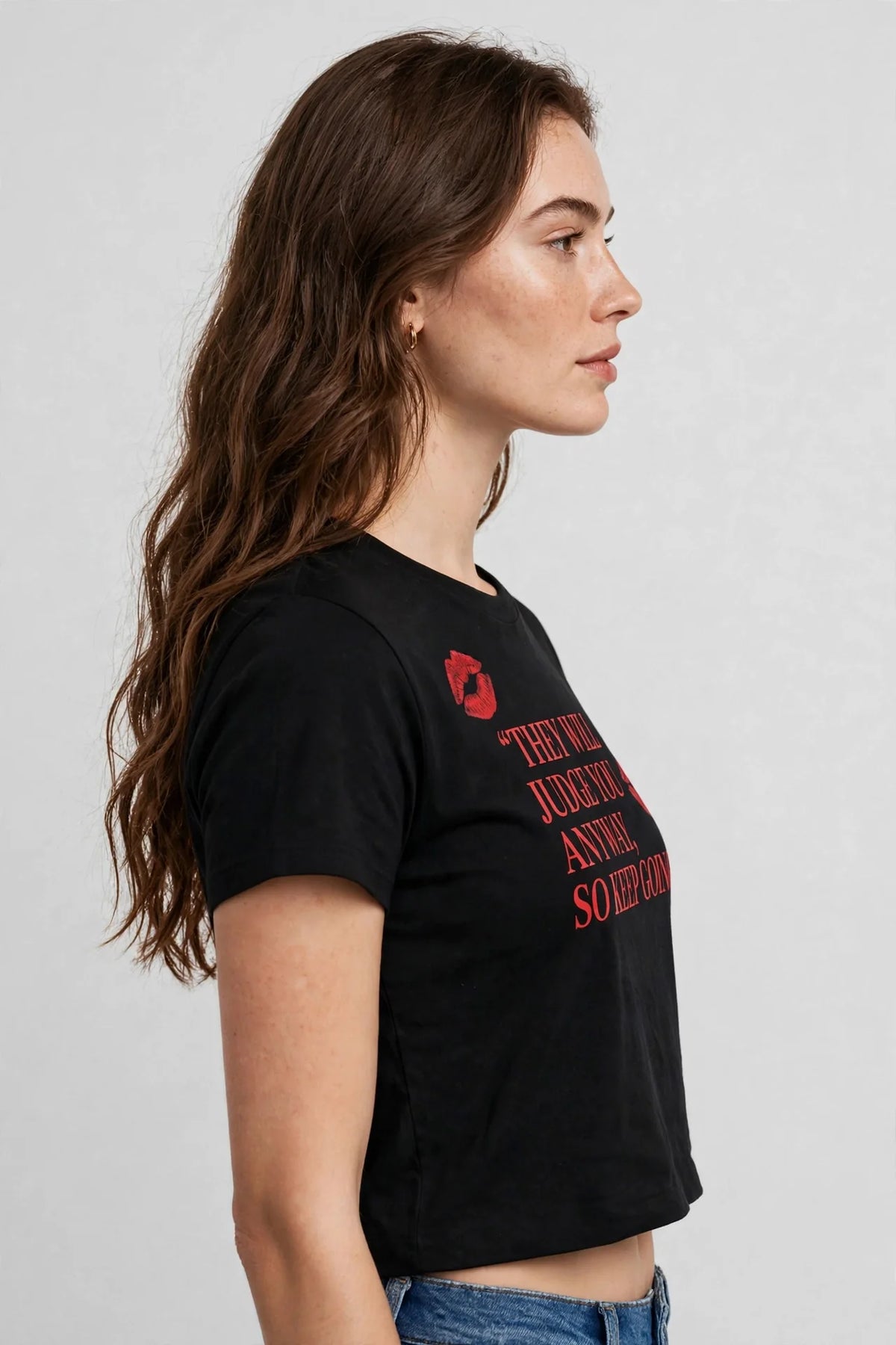 Pineberry Keep Going Crop Top