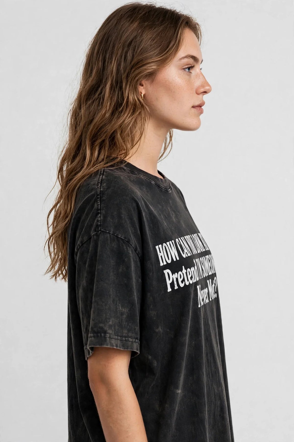 Pineberry How Can You Oversized Tee