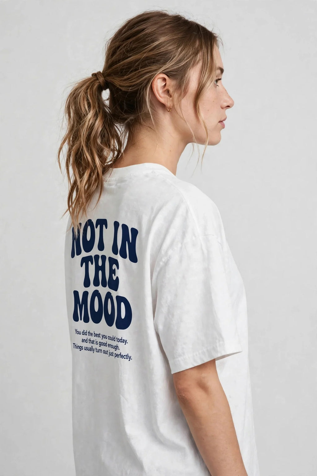 Pineberry Not In The Mood Oversized Tee