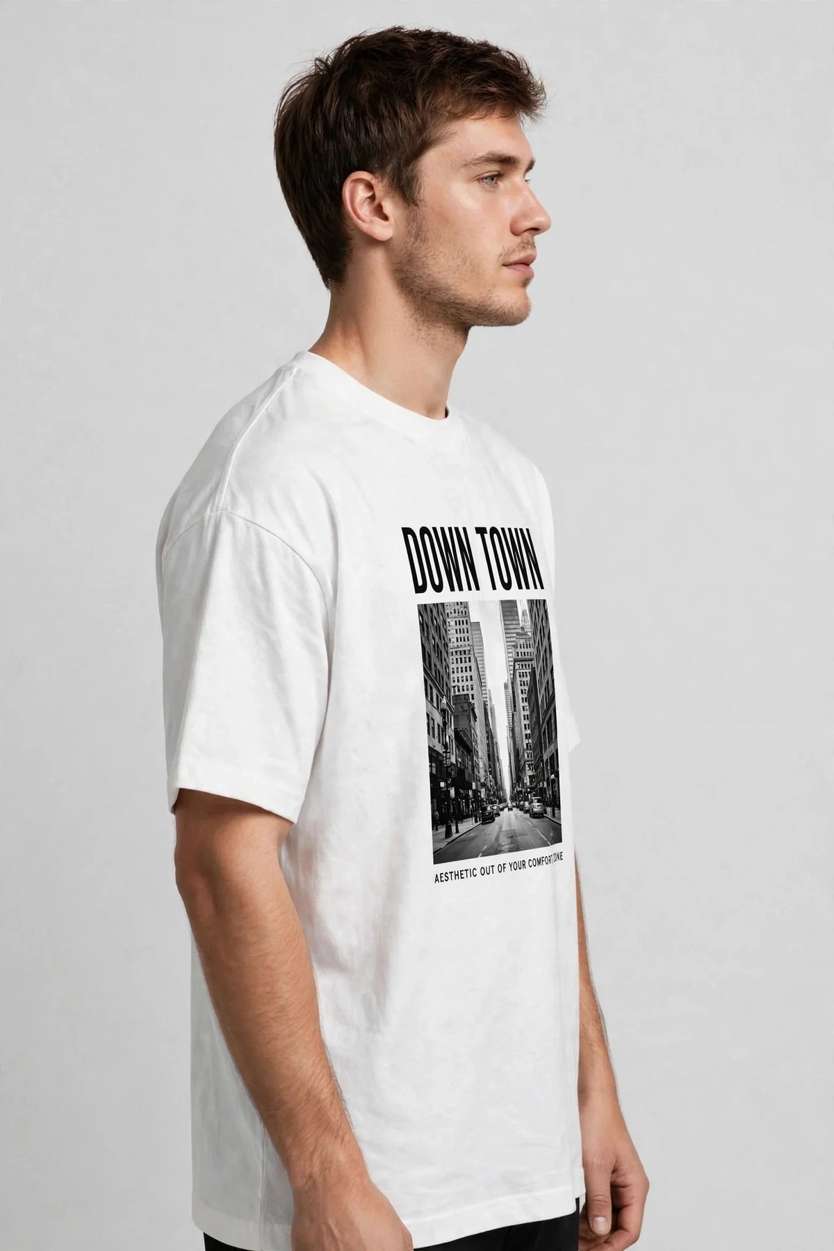 Pineberry Down Town Oversized Tee