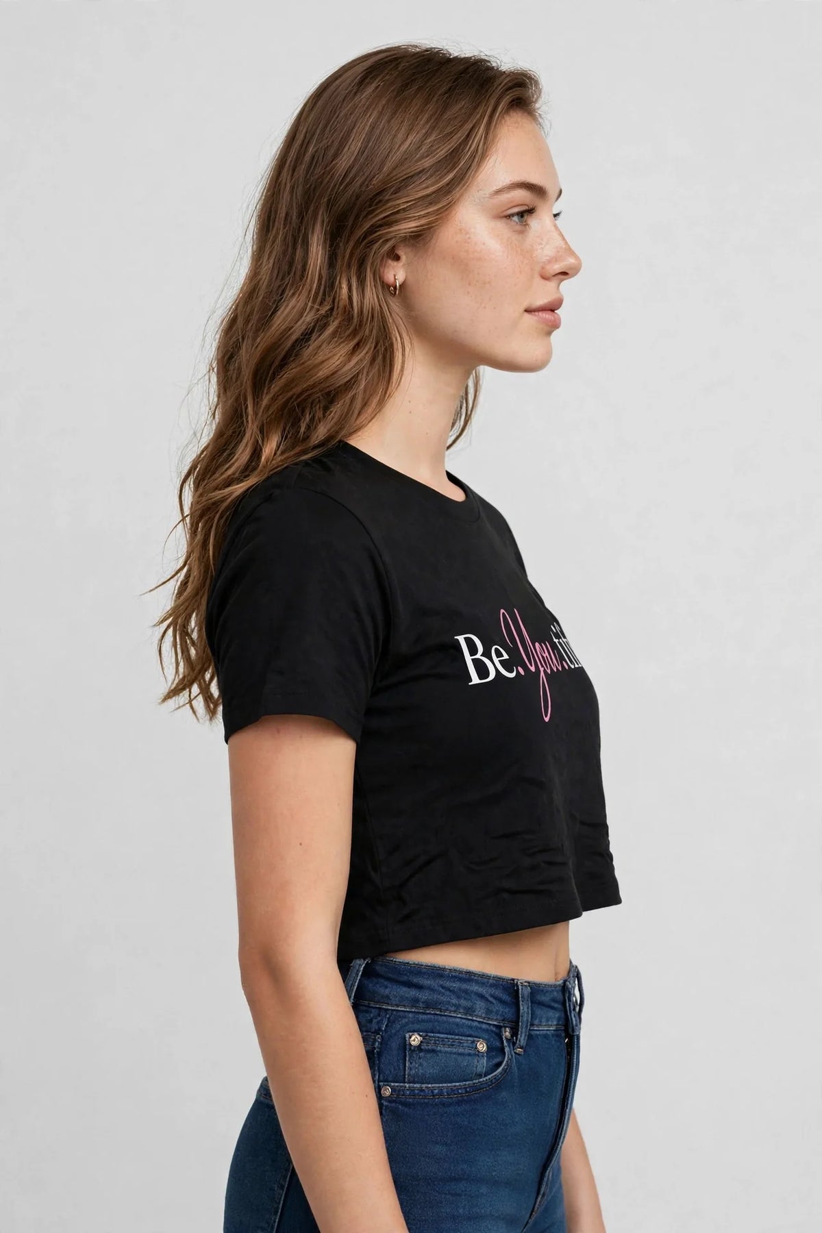 Pineberry Be You tiful Crop Top