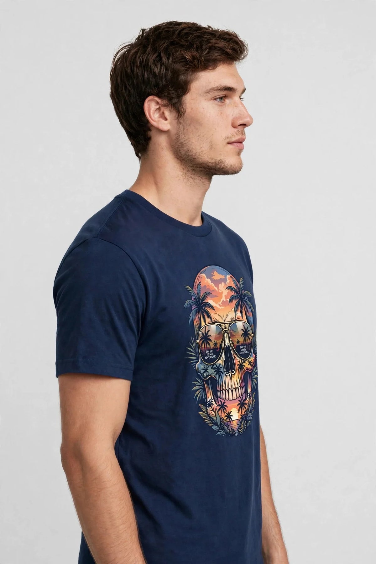 Pineberry Say Yes to New Adventure Half Sleeve Tee