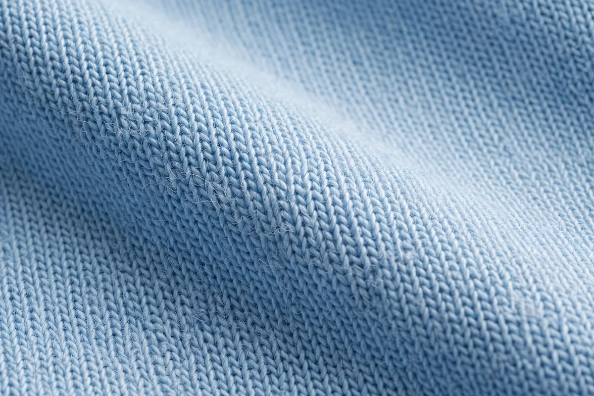 Men Sky Blue Solid T-Shirt