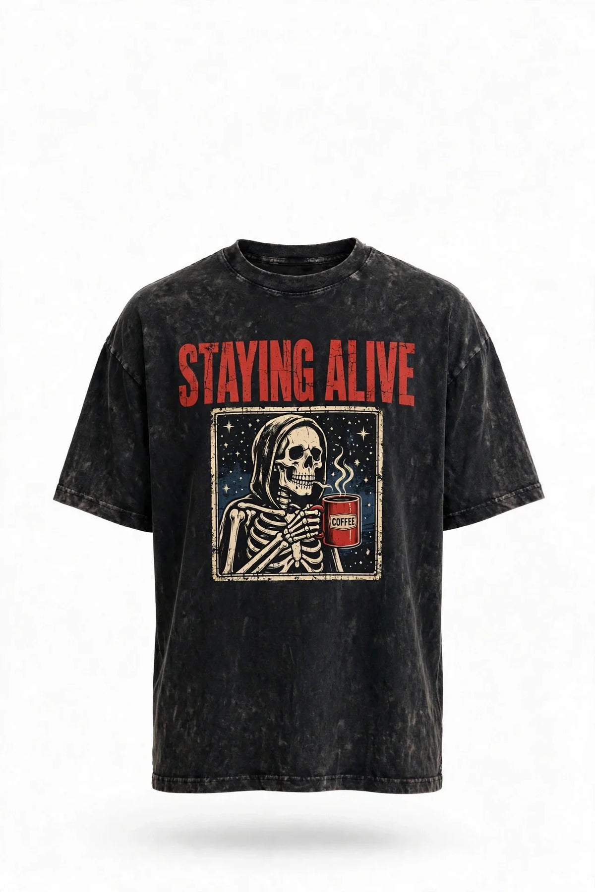 Pineberry Staying Alive Oversized Tee