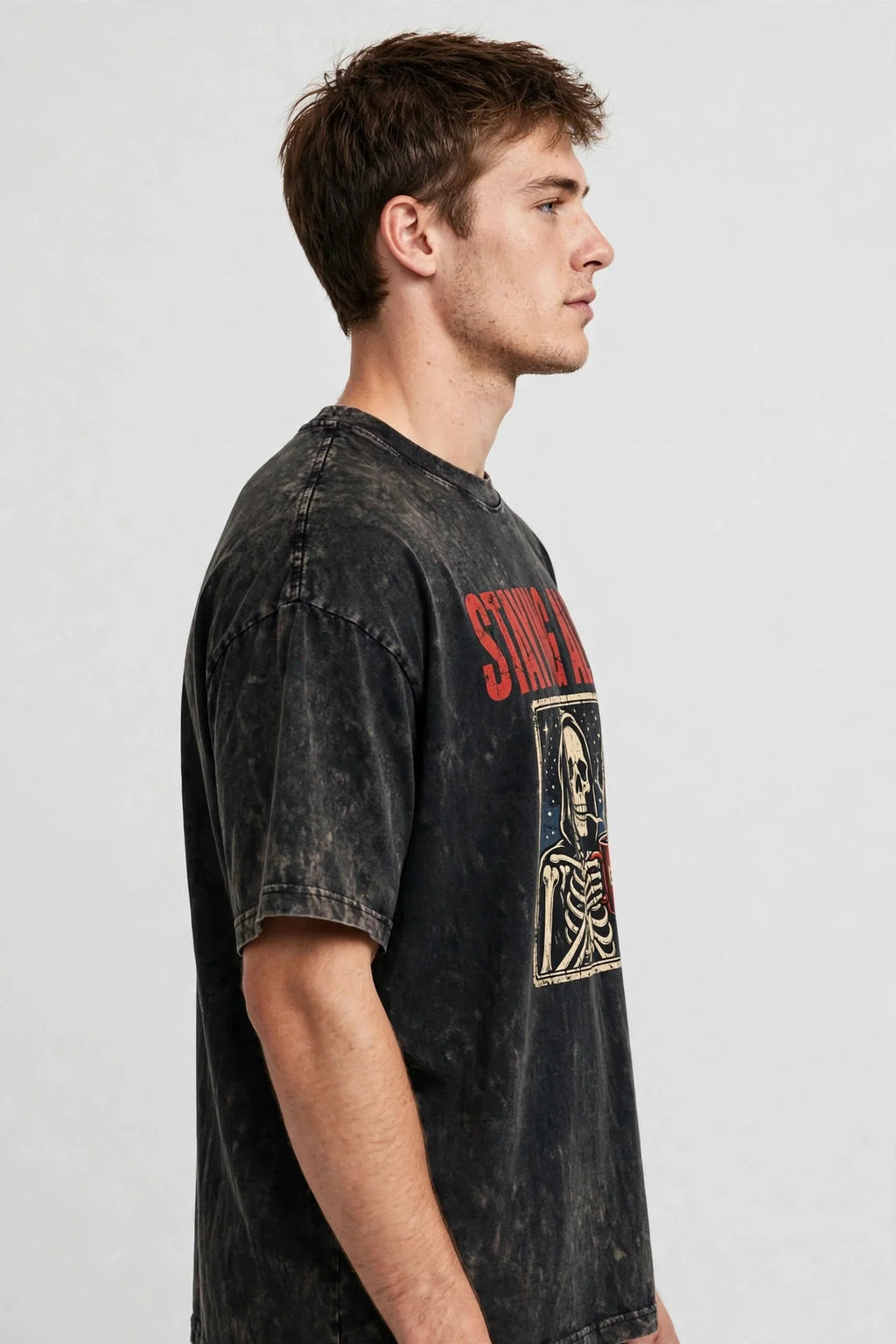 Pineberry Staying Alive Oversized Tee