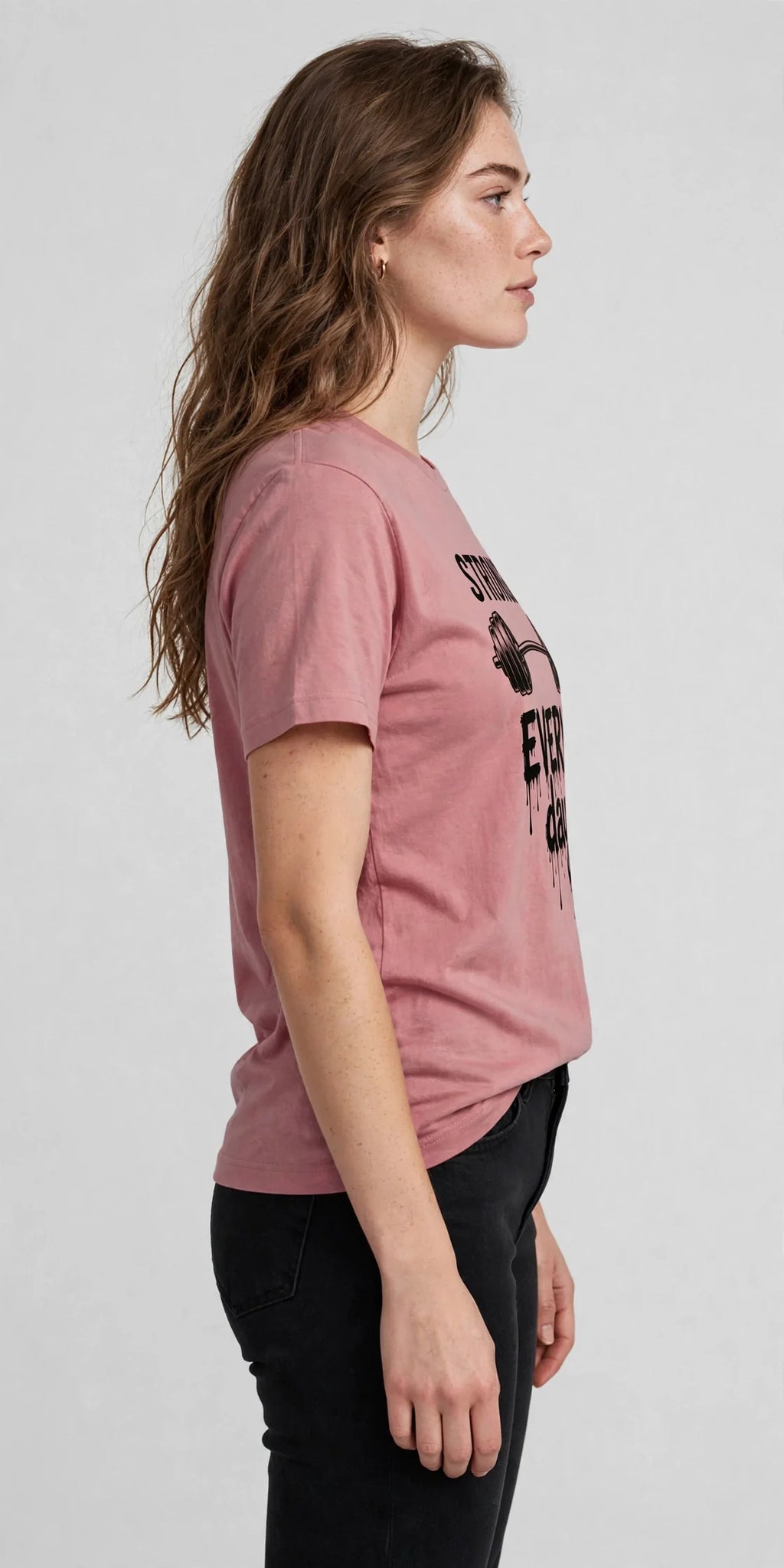 Pineberry Stronger Everyday Half Sleeve Tee