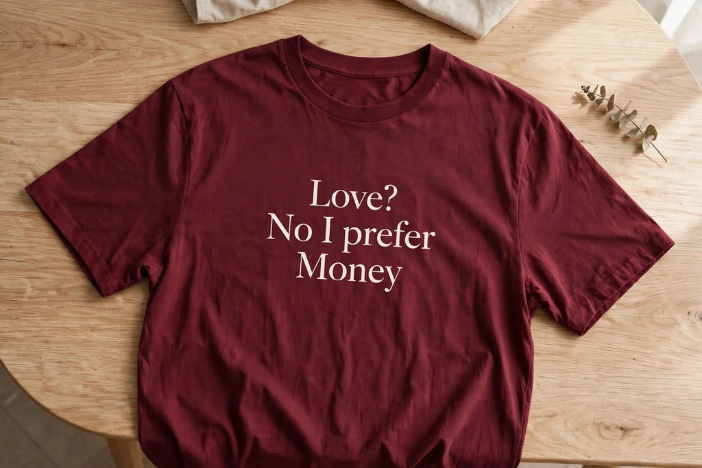 Pineberry Love or money Oversized Tee