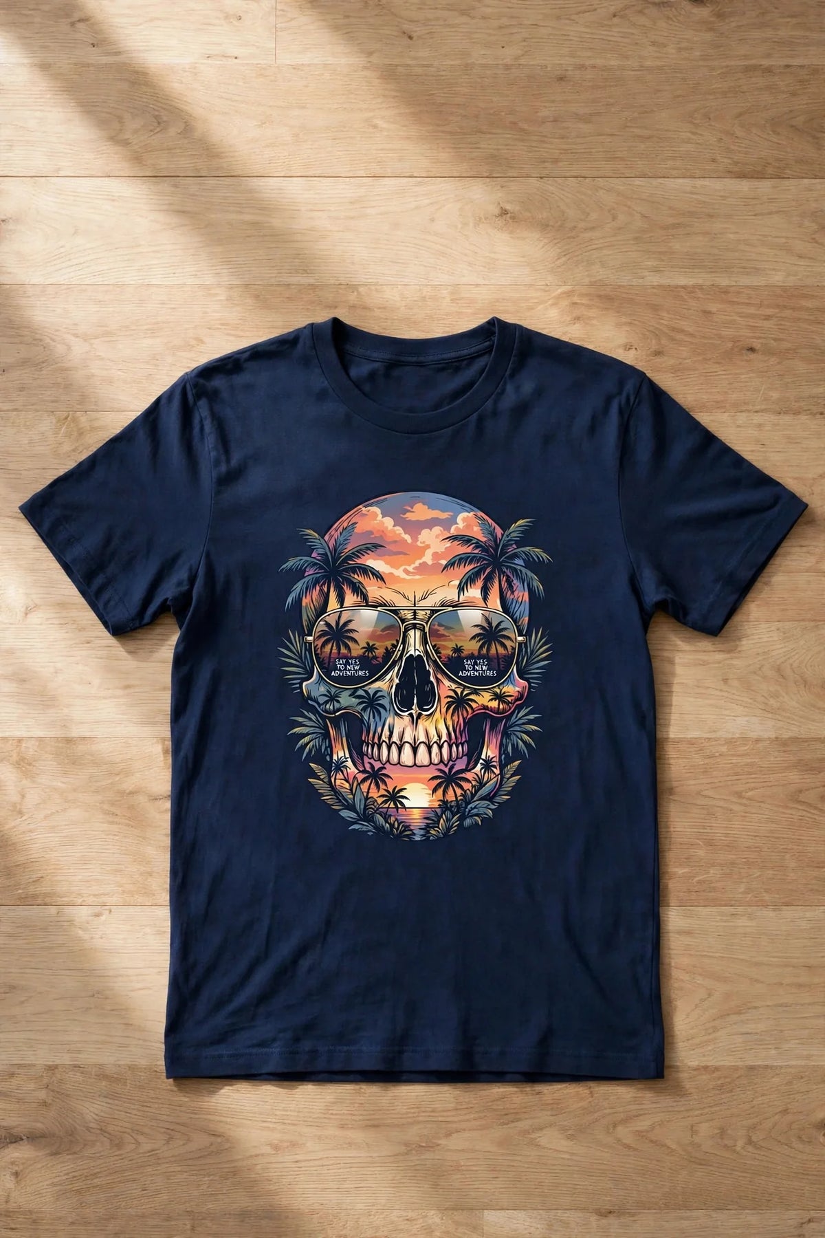 Pineberry Say Yes to New Adventure Half Sleeve Tee