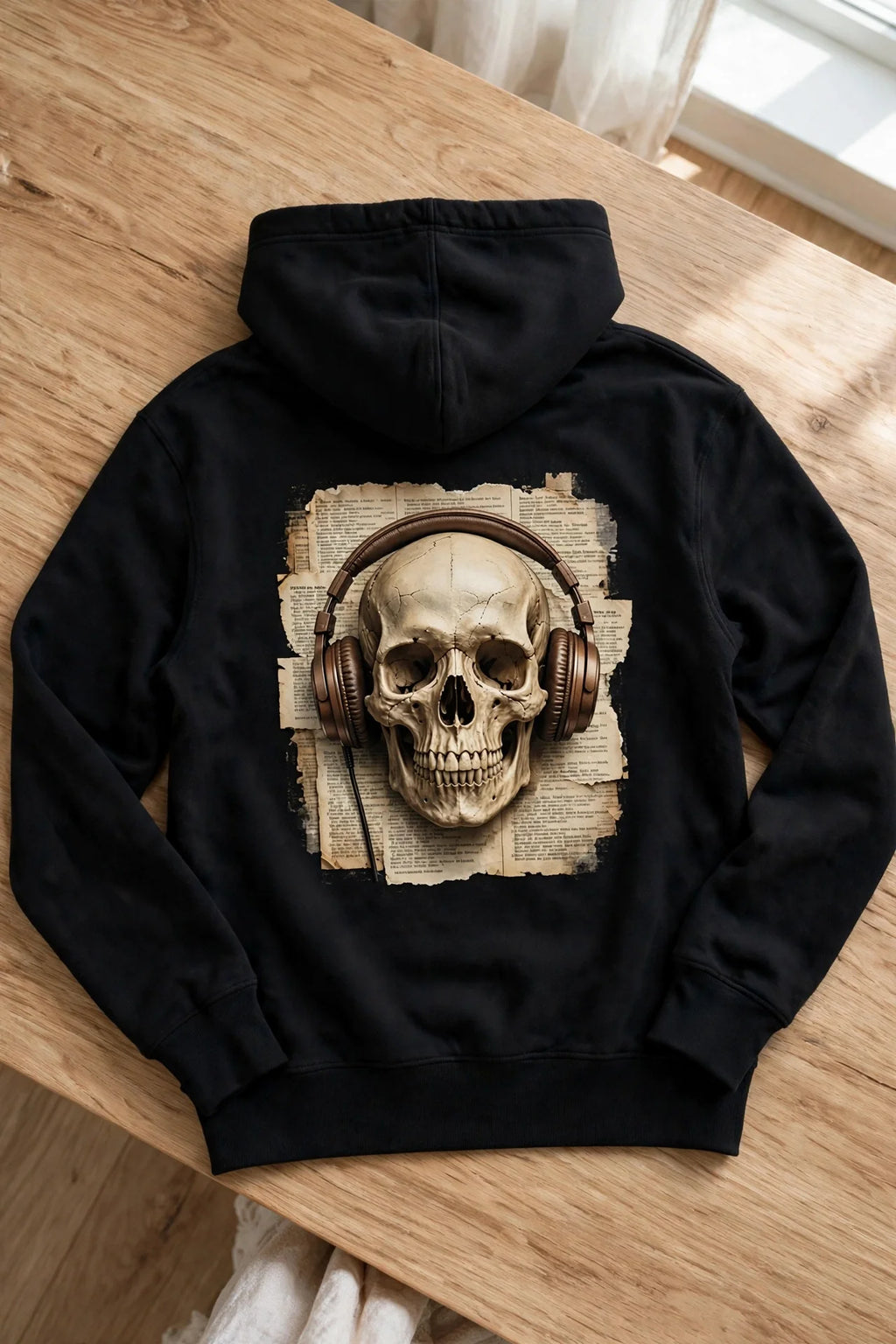 Pineberry Music Skull Hoodie