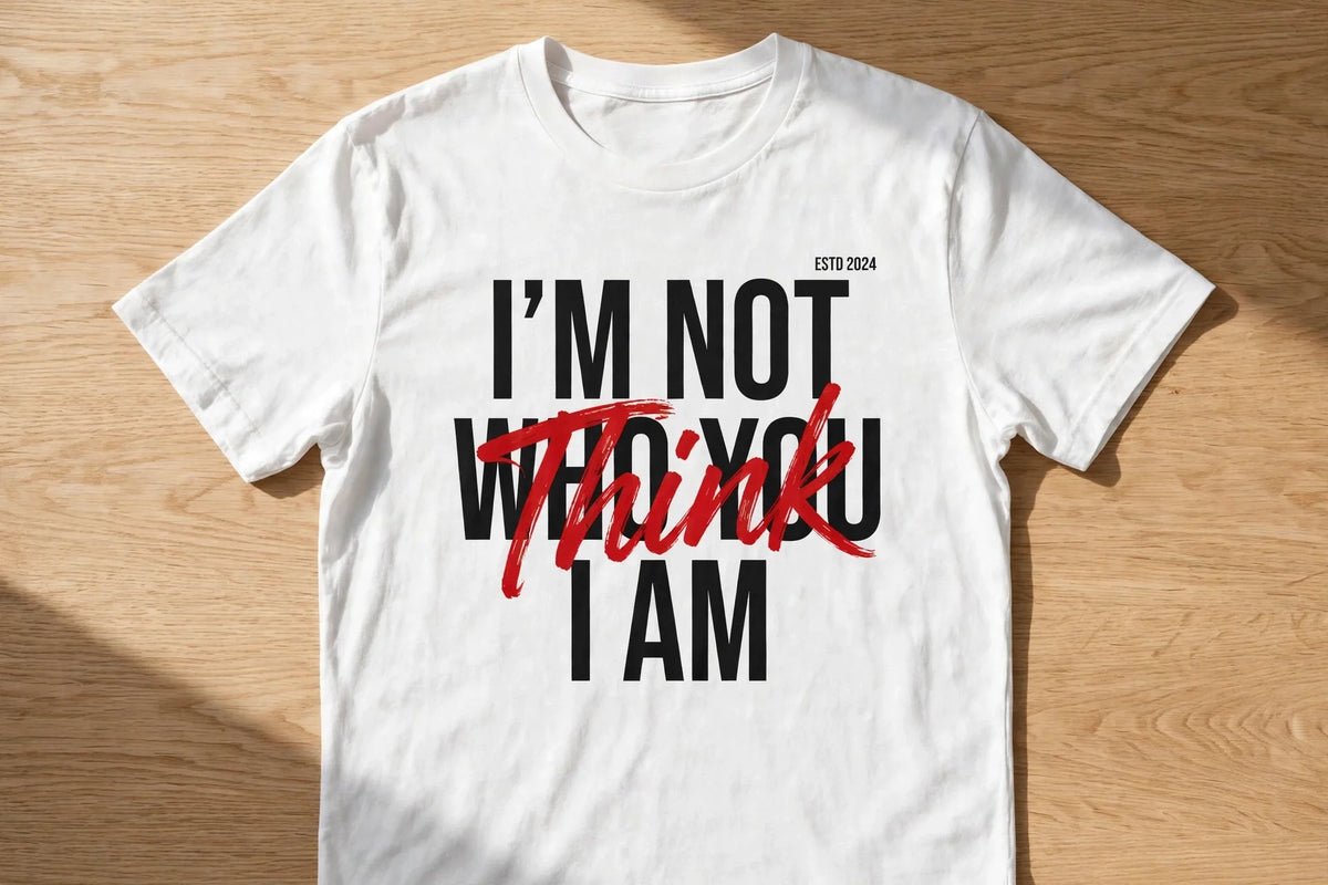 Pineberry Who I Am Half Sleeve Tee