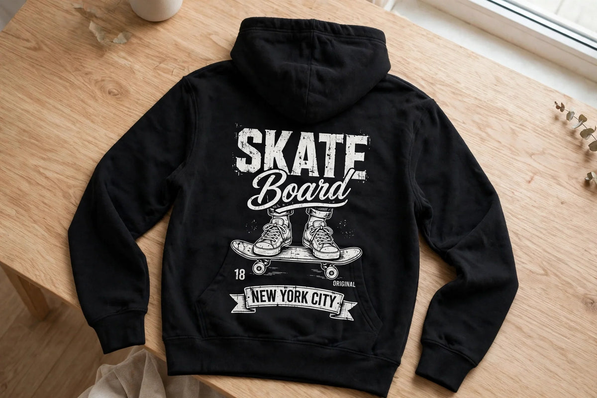 Pineberry Skate Board Hoodie