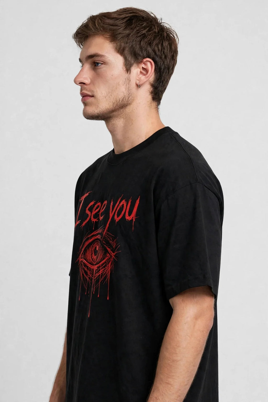 Pineberry The Devil Oversized Tee