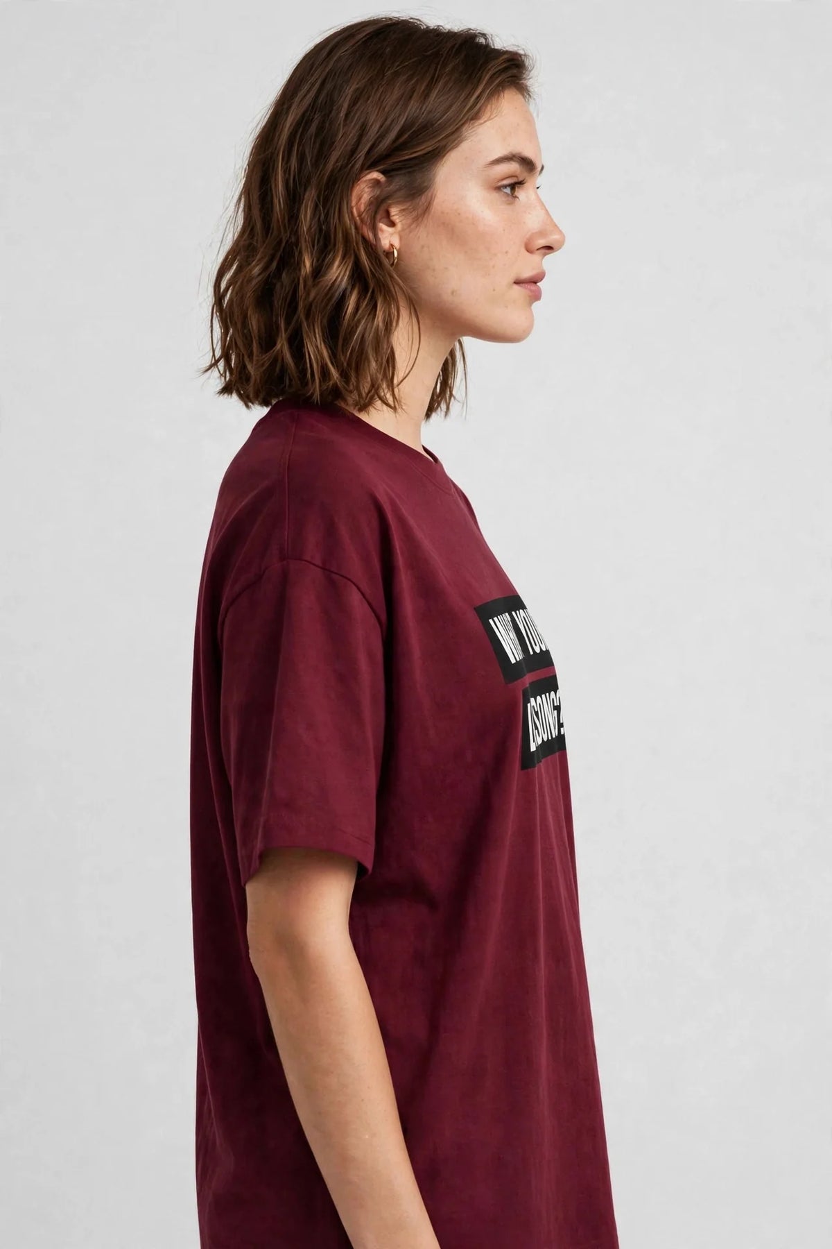 Pineberry They don't know about us Oversized Tee